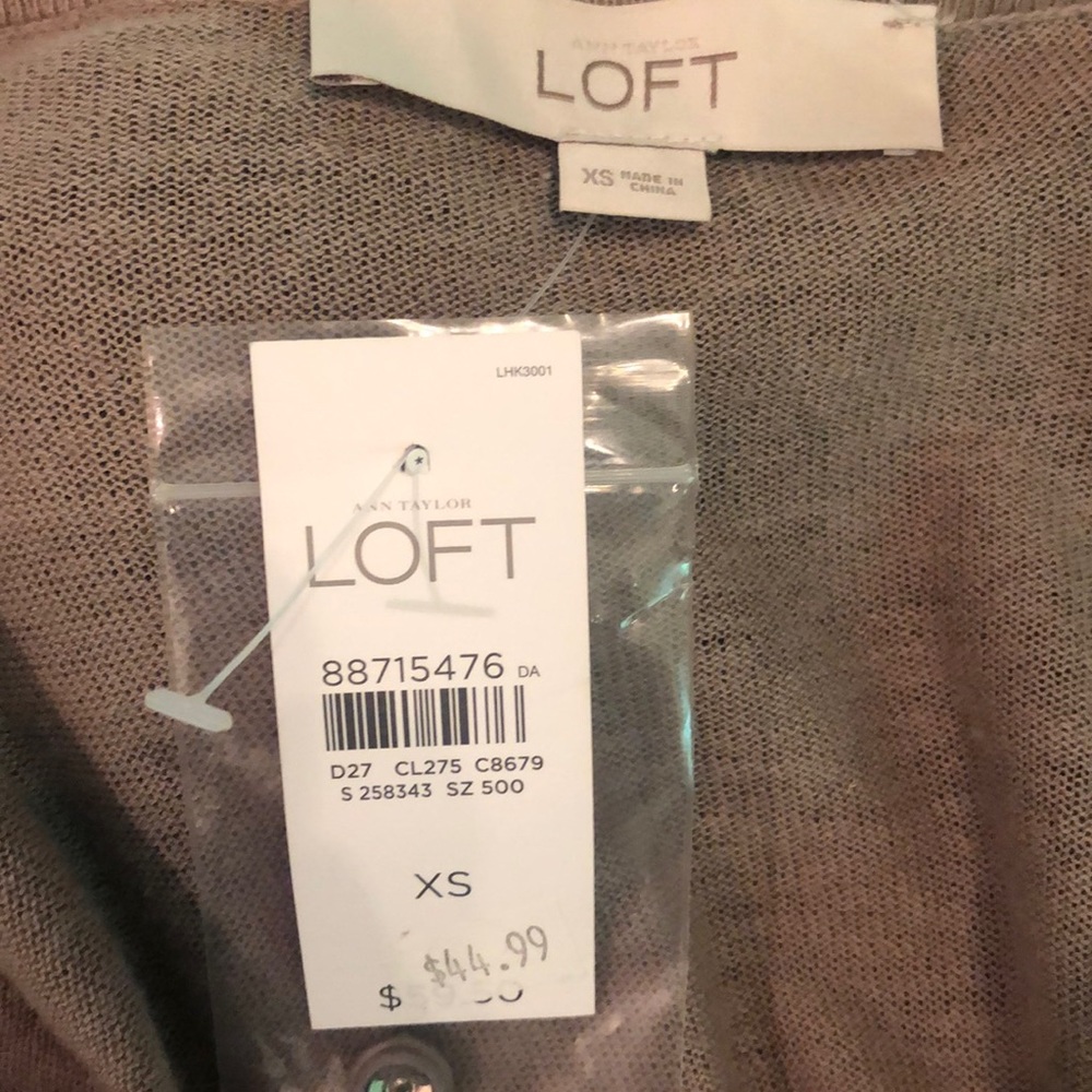 NWT LOFT fancy cardigan - Picture 5 of 6